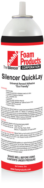 Silencer QuickLay Adhesive